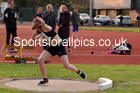Shot putt, North East Grand Prix No. 1, Monkton on Wednesday, April 28th, 2021. Photo: David T. Hewitson/Sports for All Pics